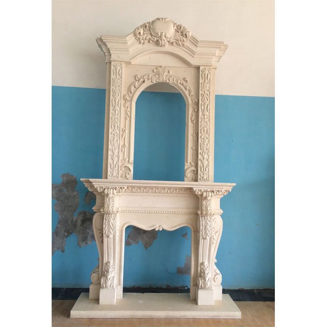 LINSTONE Marble Fireplace