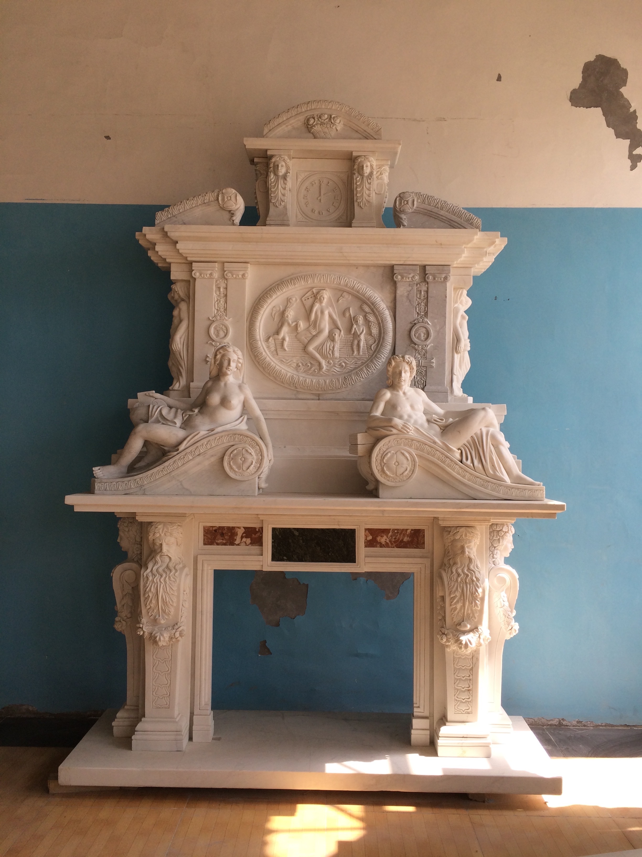 LINSTONE Marble Fireplace
